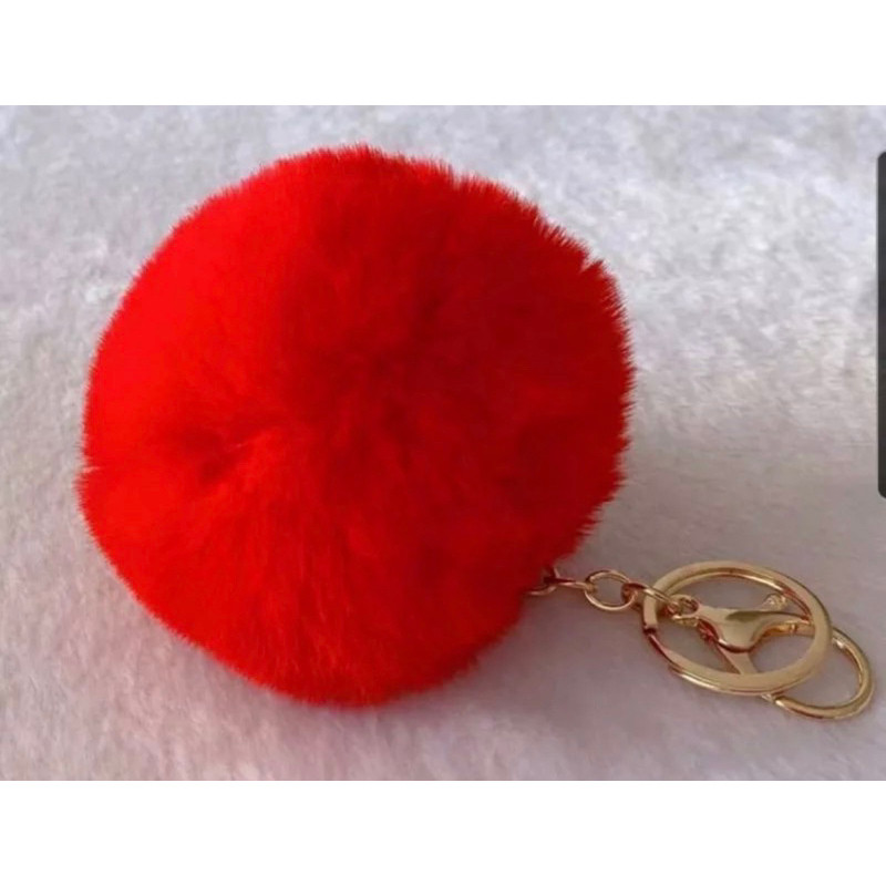 Chaveiro Pingente PomPom de Pelúcia Grande no Atacado Para bolsas Mochilas Chave de Casa