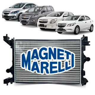 Radiador Magneti Marelli Gm Onix Prisma Cobalt Spin 2012 a 2016 Manual em Oferta na Shopee