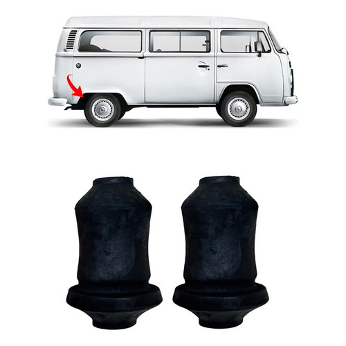 Kit Bucha Eixo Traseiro Kombi 1997 Até 2014 Original Vw + Nf em Oferta na Shopee