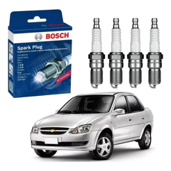 Jogo Velas Bosch Corsa Classic 1.0 Vhce Flex 2010 A 2016