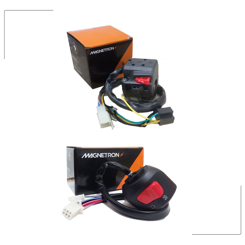 Punho de Partida + Punho de Luz Factor 125 Ybr E / Ed 2009-2013 Magnetron em Oferta na Shopee