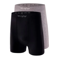 Kit com 2 Cuecas Boxer Trifil 4411 Plus Size Colorido