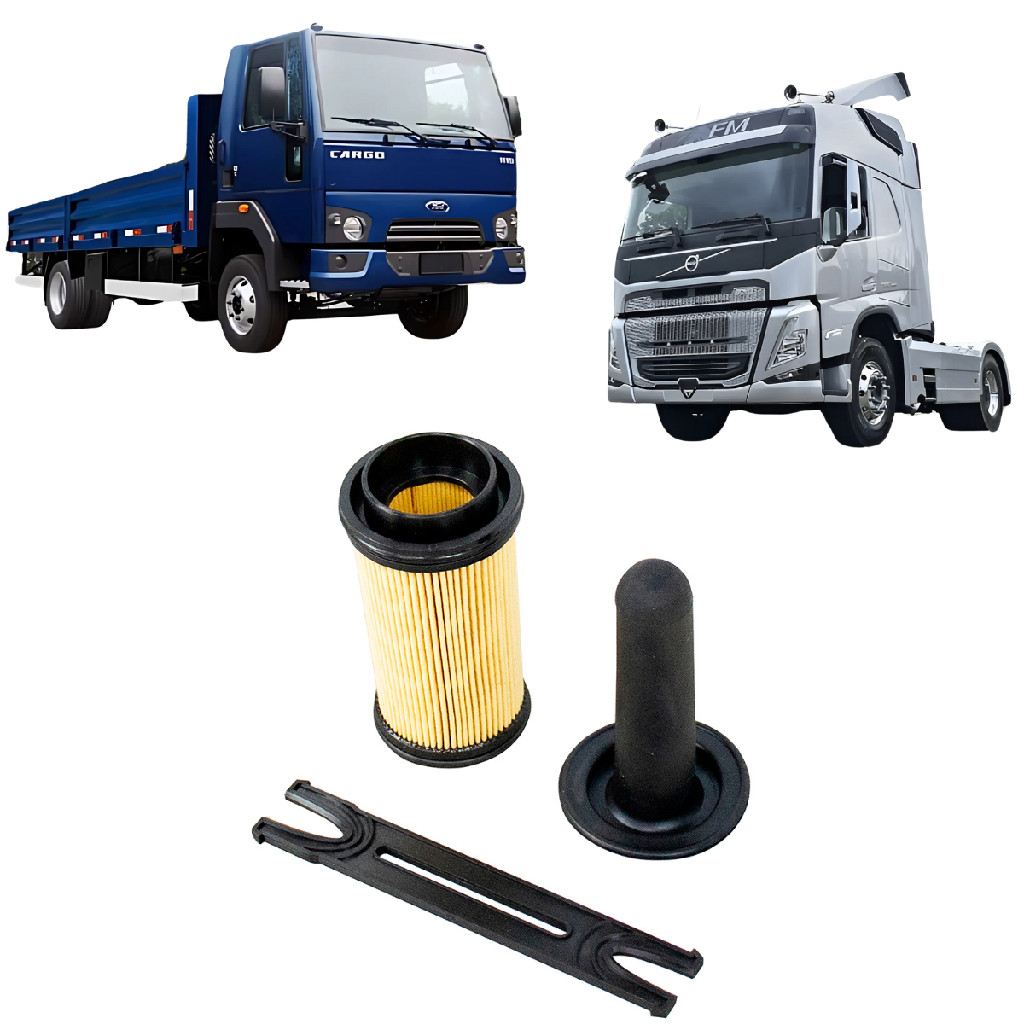 Filtro Bomba Arla Fh4 DELIVERY CARGO Ureia Completo