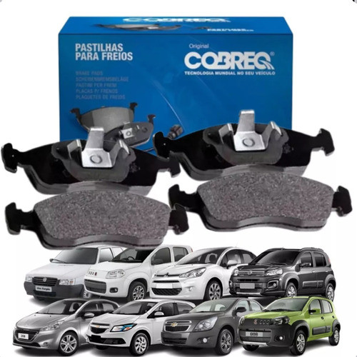 Jogo Pastilha De Freio Dianteira Original Prisma Uno Cobalt em Oferta na Shopee