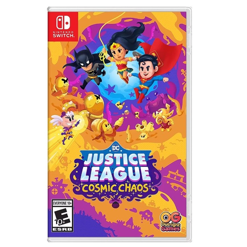 Jogo Nintendo Switch Infantil Dc Justice League Cosmic Chaos