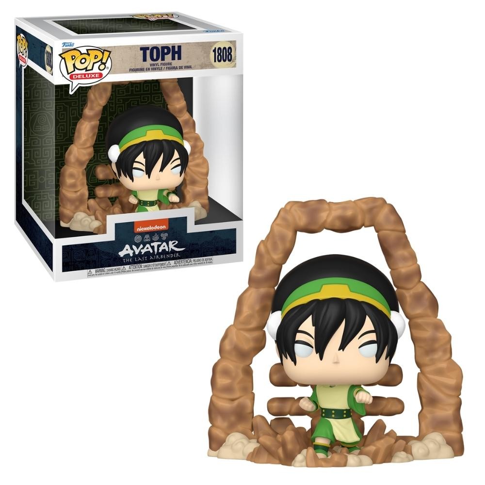 Boneco Funko Pop! Deluxe Avatar: O Último Mestre do Ar Toph - Hobbies & Collections