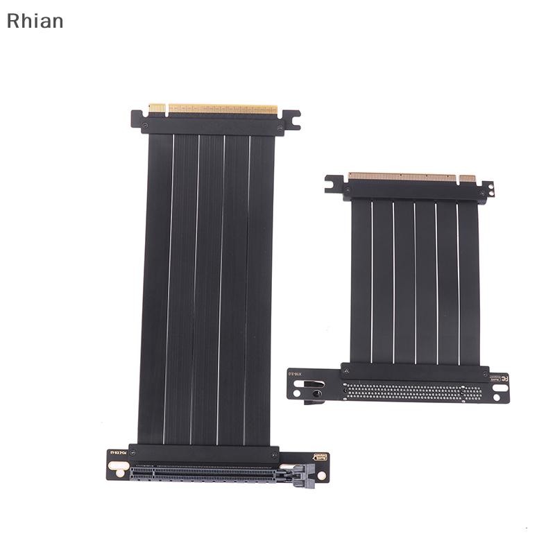 [Rhian] Full Speed PCIE 3.0 4.0 16x Riser Cable Cabo De Extensão De Placa Gráfica Express GPU De Expansão Extensor Blind