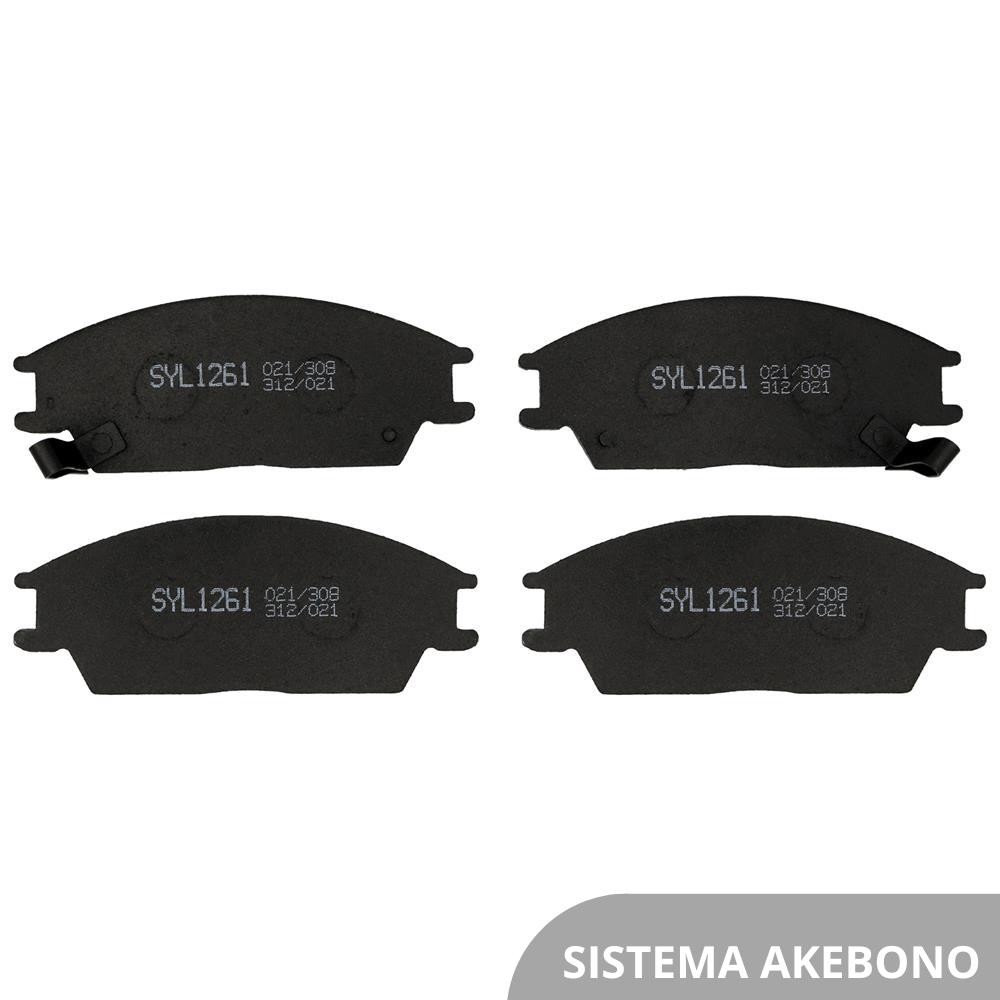 Pastilha Freio Dianteiro J3 2011 a 2015 Syl 1261