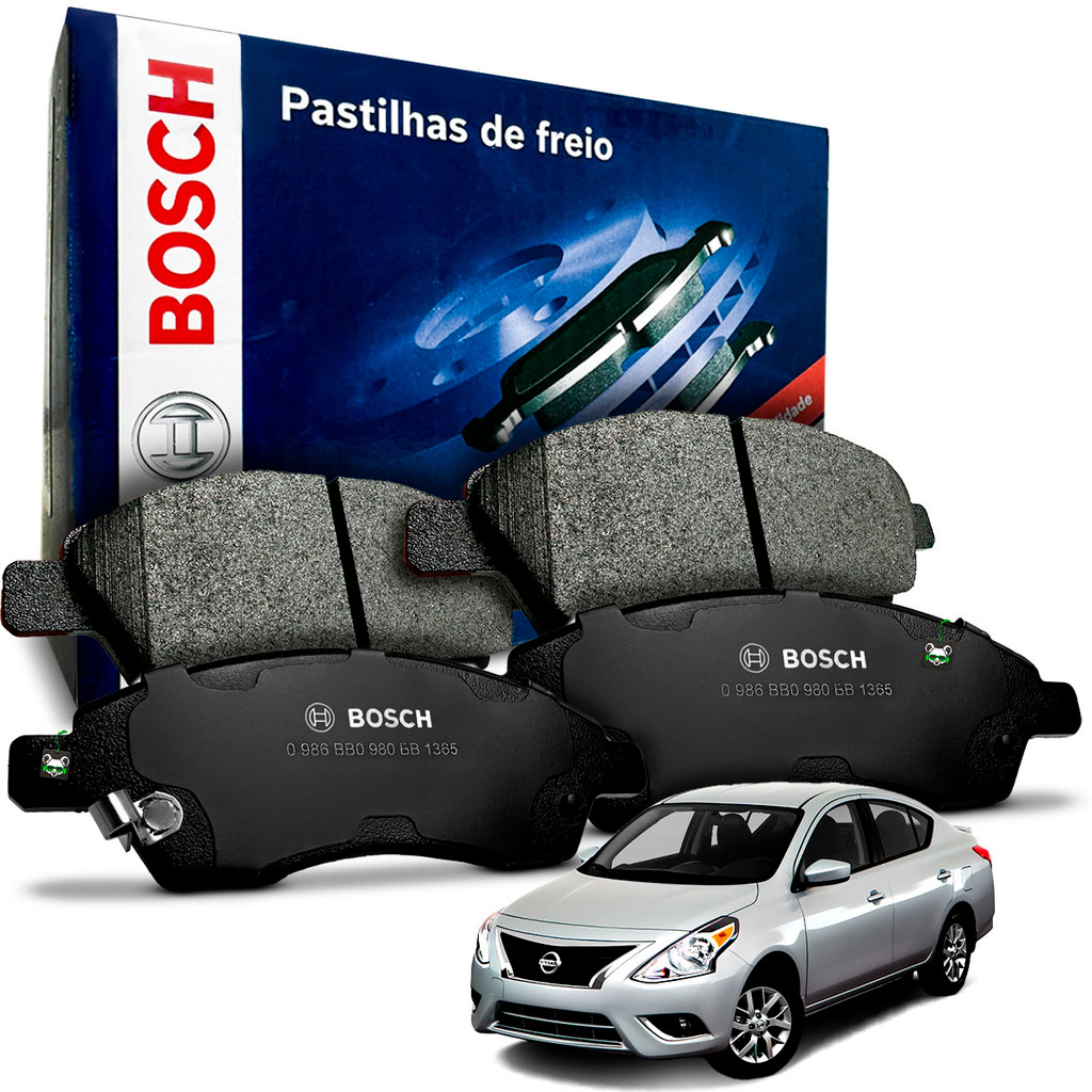 Jogo De Pastilhas Freio Dianteiro Bosch Versa 2012 A 2020 em Oferta na Shopee