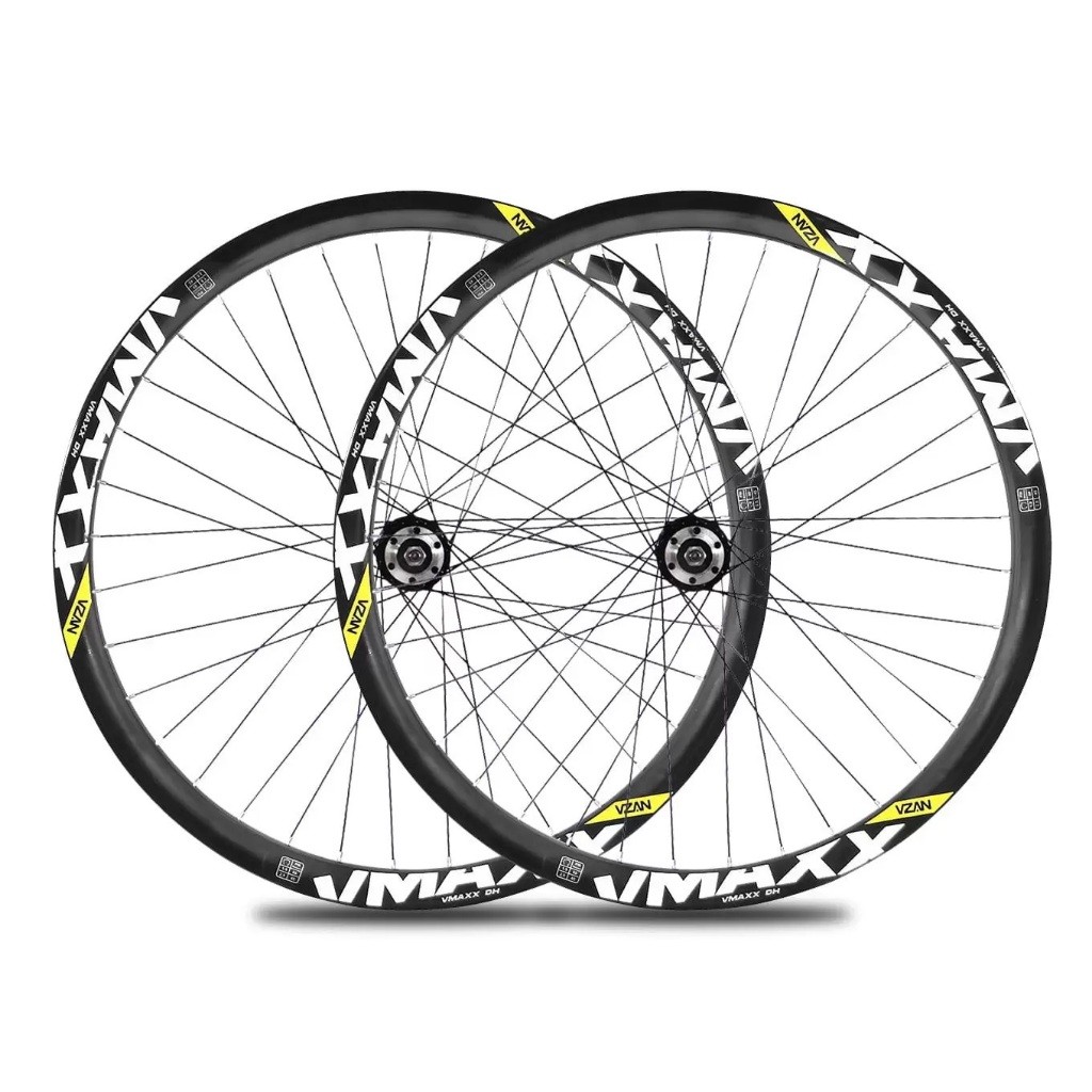 Par Roda Aro 26 Vmaxx DH ou SL Com Cubo Esfera P/ Freio A Disco 36F em Oferta na Shopee
