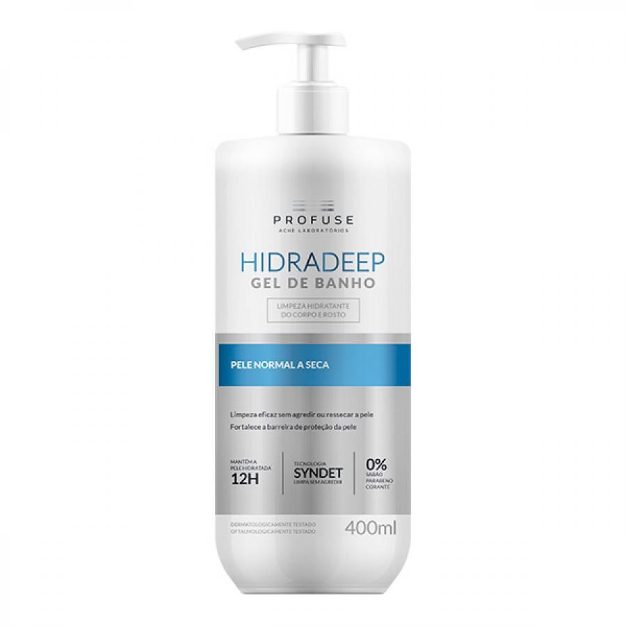 PROFUSE HIDRADEEP GEL PARA BANHO 400G em Oferta na Shopee