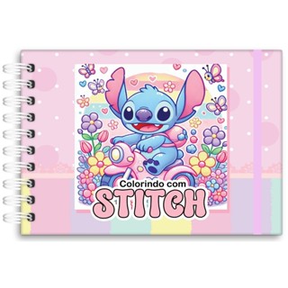 Livro De Colorir Stitch 100 ou 50 Folhas Caderno de Desenho Estilo Coloring Book Varios Temas em Oferta na Shopee