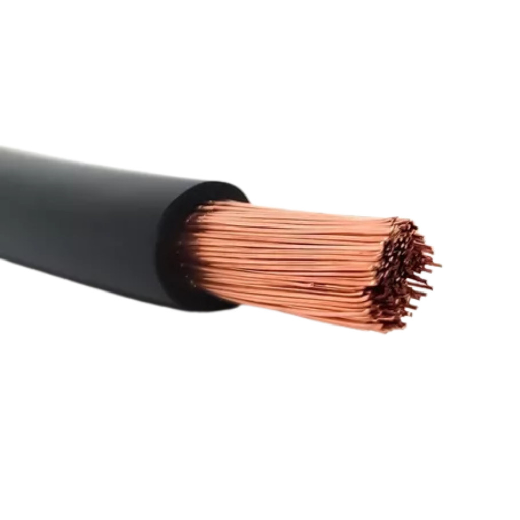 Cabo Fio Alimentação Som Bateria Automotivo 16mm 20 M Preto
