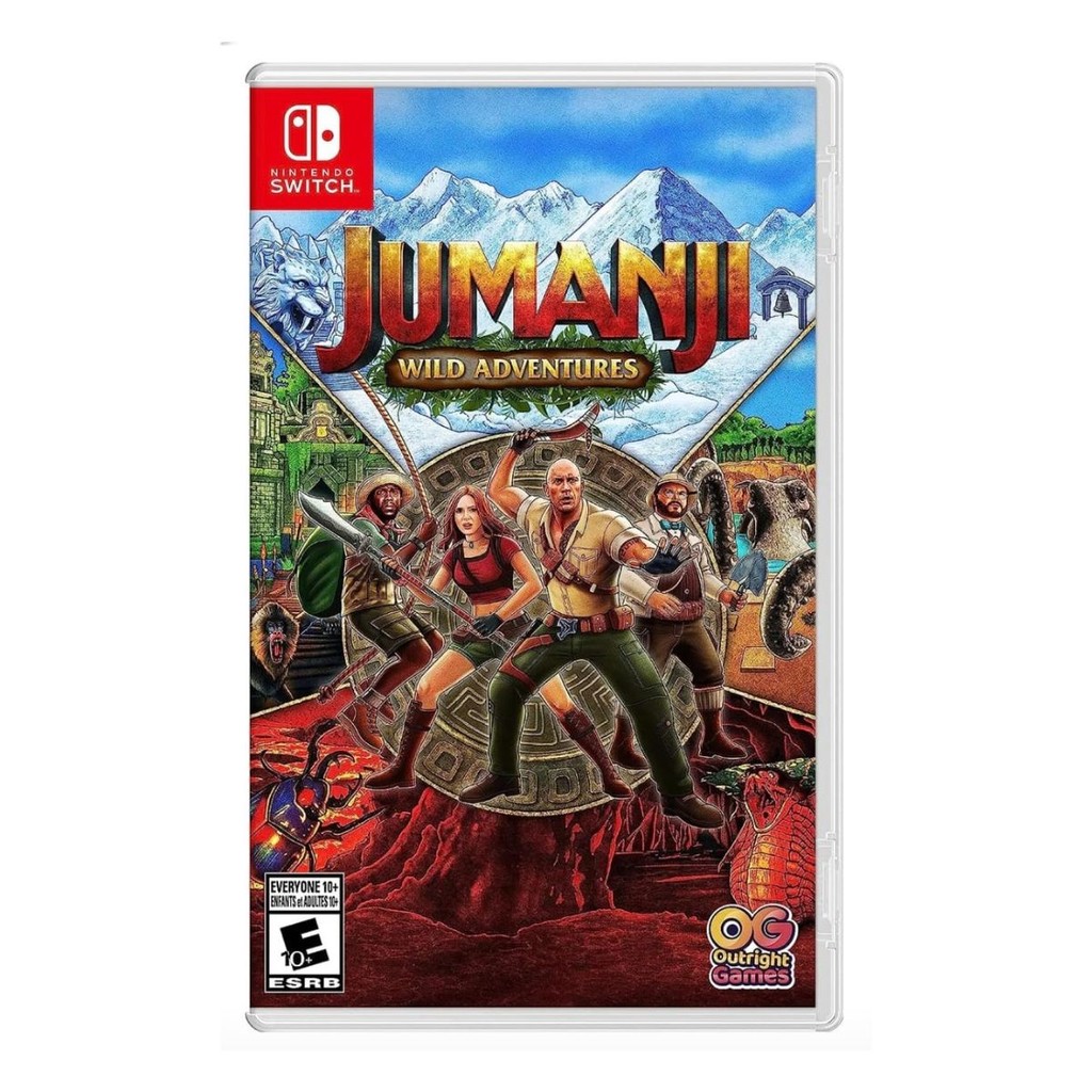 jogo JUMANJI WILD ADVENTURES nintendo switch físico