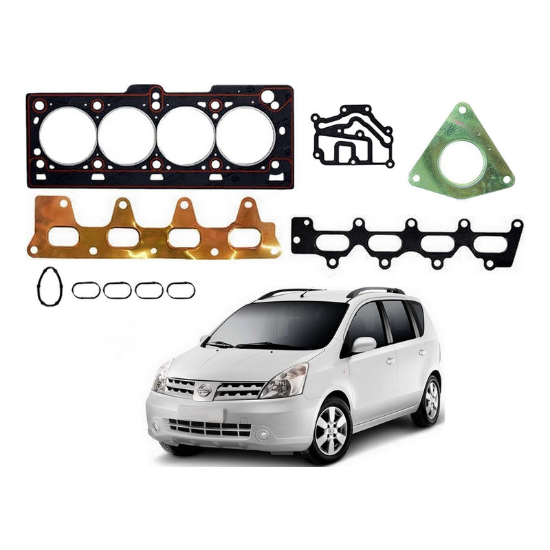 Jogo Junta Cabeçote Livina 1.6 16v 2009 A 2014 em Oferta na Shopee