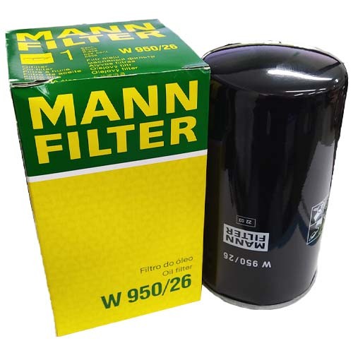 FILTRO LUBRIFICANTE FORD CARGO 1317E/1517E - MANN W950/26
