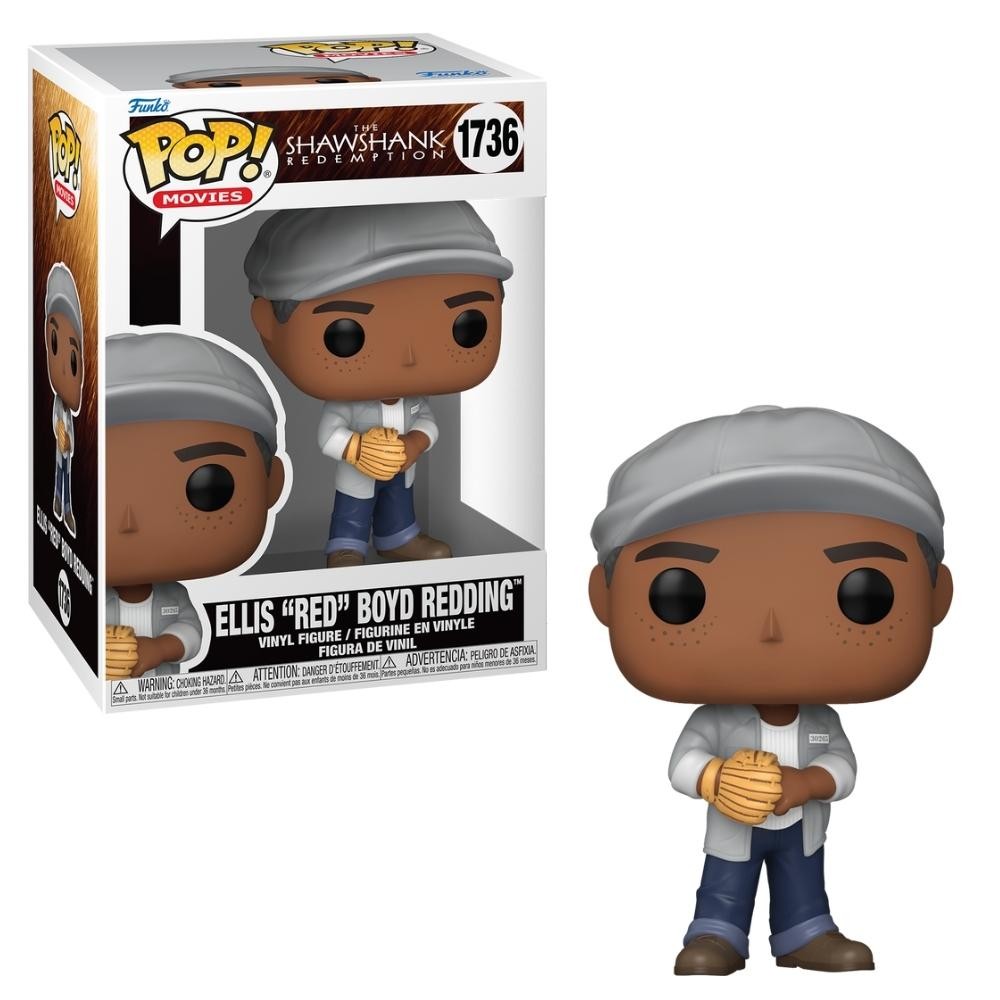 Boneco Funko Pop! Um Sonho de Liberdade Ellis Boyd Redding em Oferta na Shopee