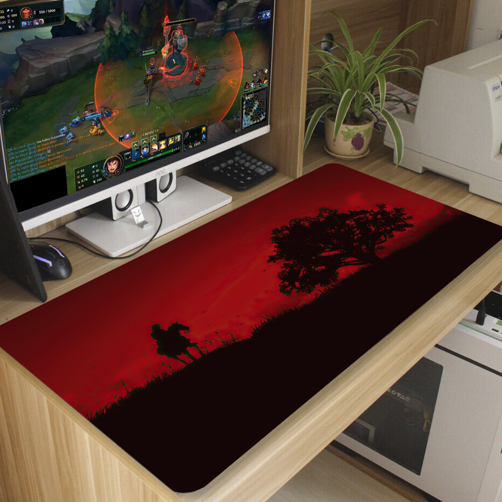 Mouse Pad Gamer Red Dea Antiderrapante Diversas Estampas 70x35 cm em Oferta na Shopee