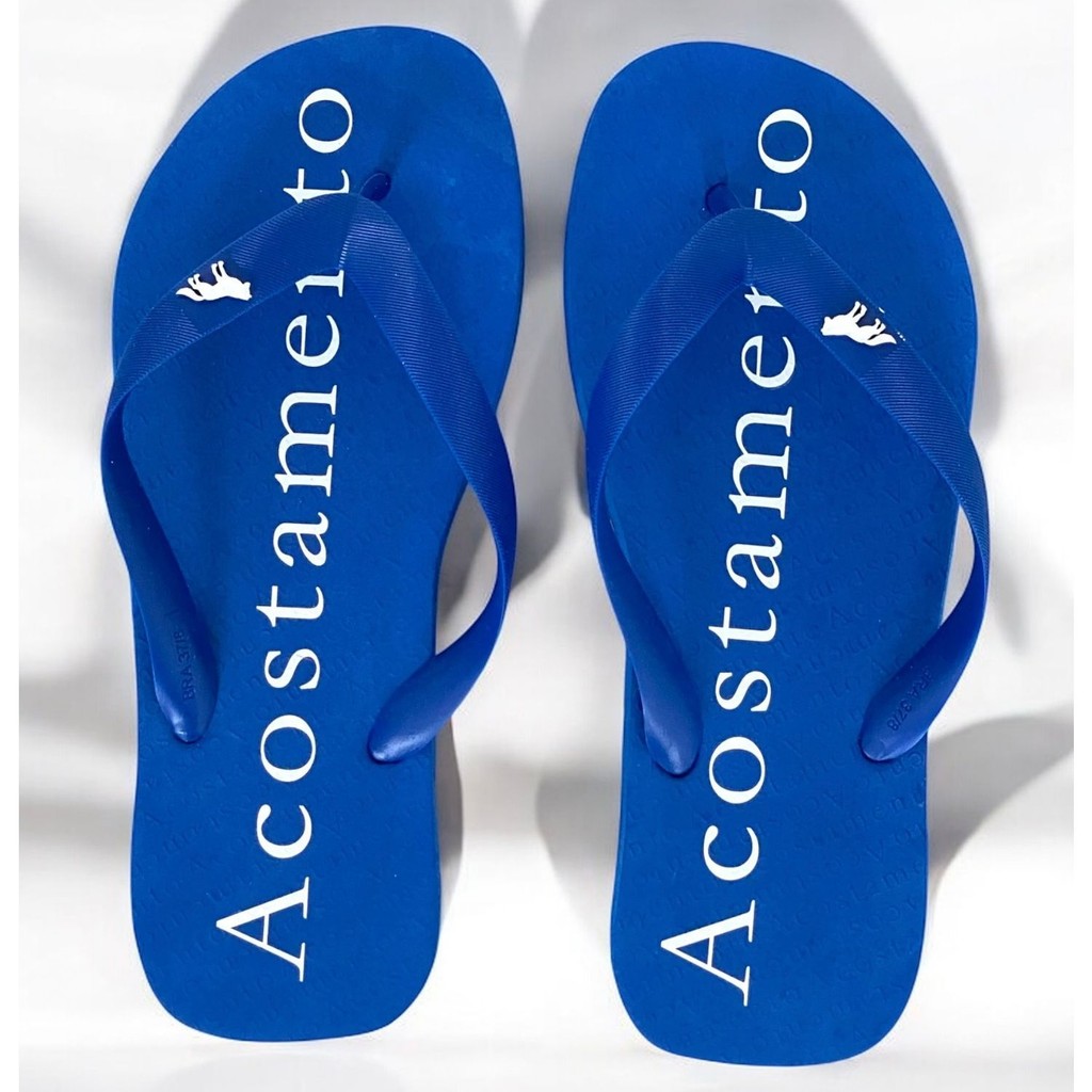 Chinelo Masc. Unicolor Lettering Acostamento Ref.320829009