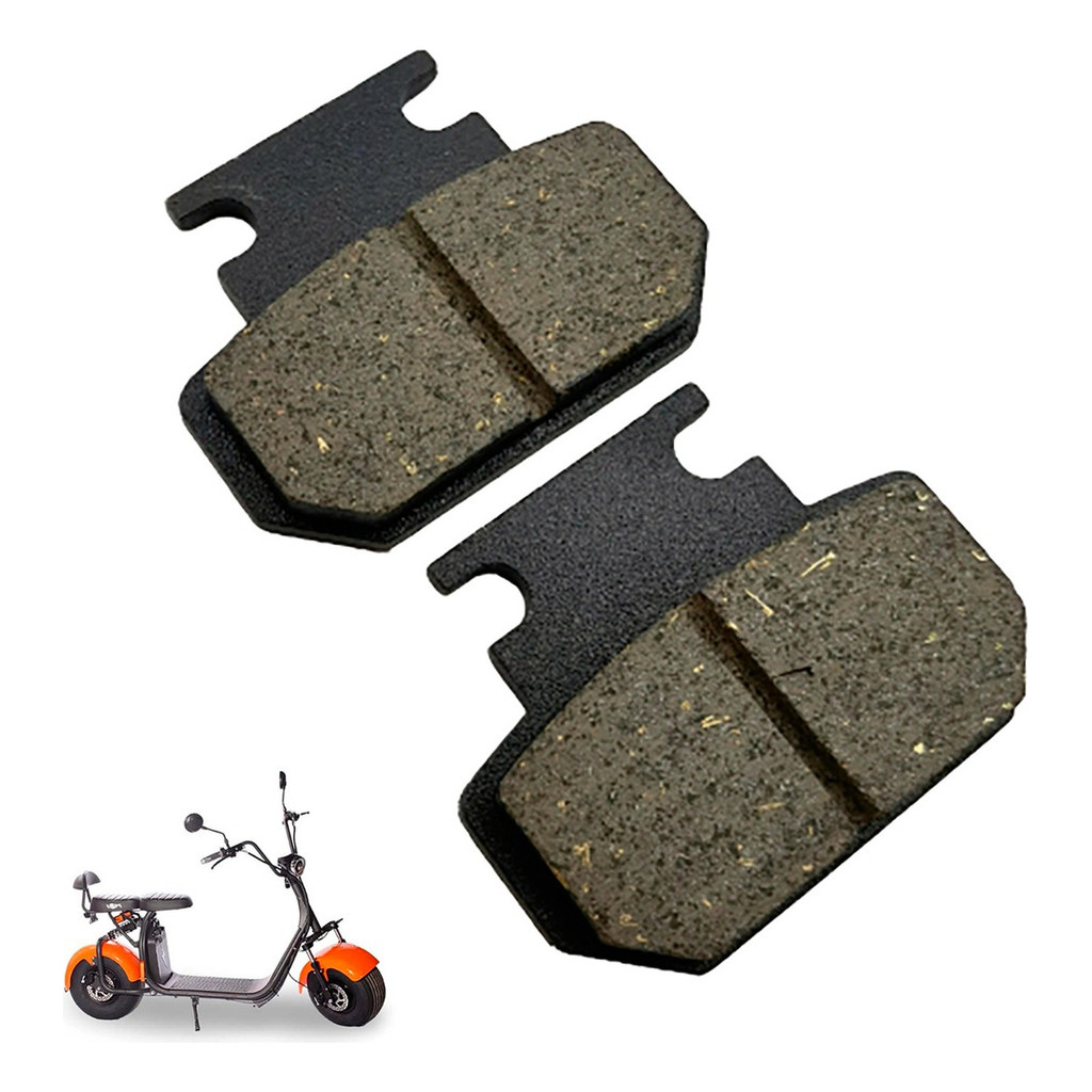 Pastilha De Freio Scooter Moto Elétrica Citycoco Traseira