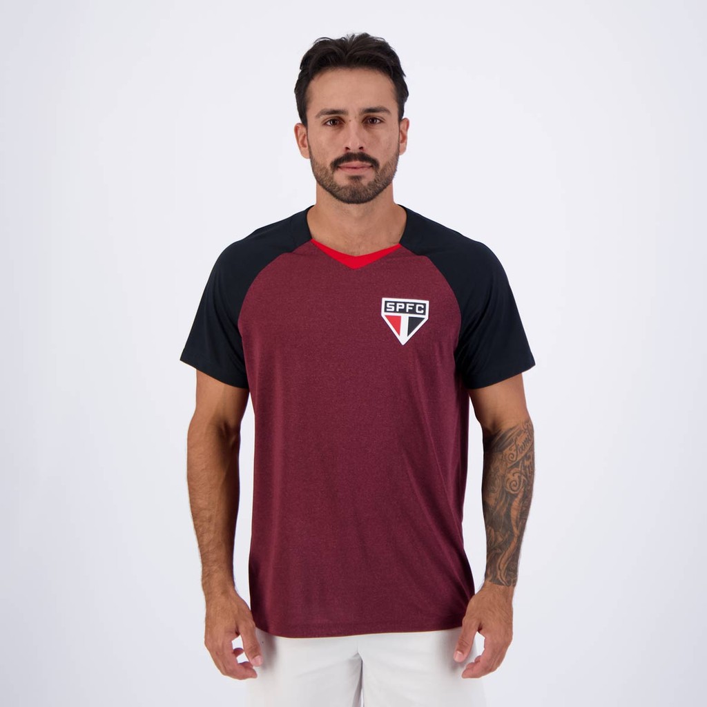 Camisa São Paulo Dazzling Vinho - Sports & Outdoors