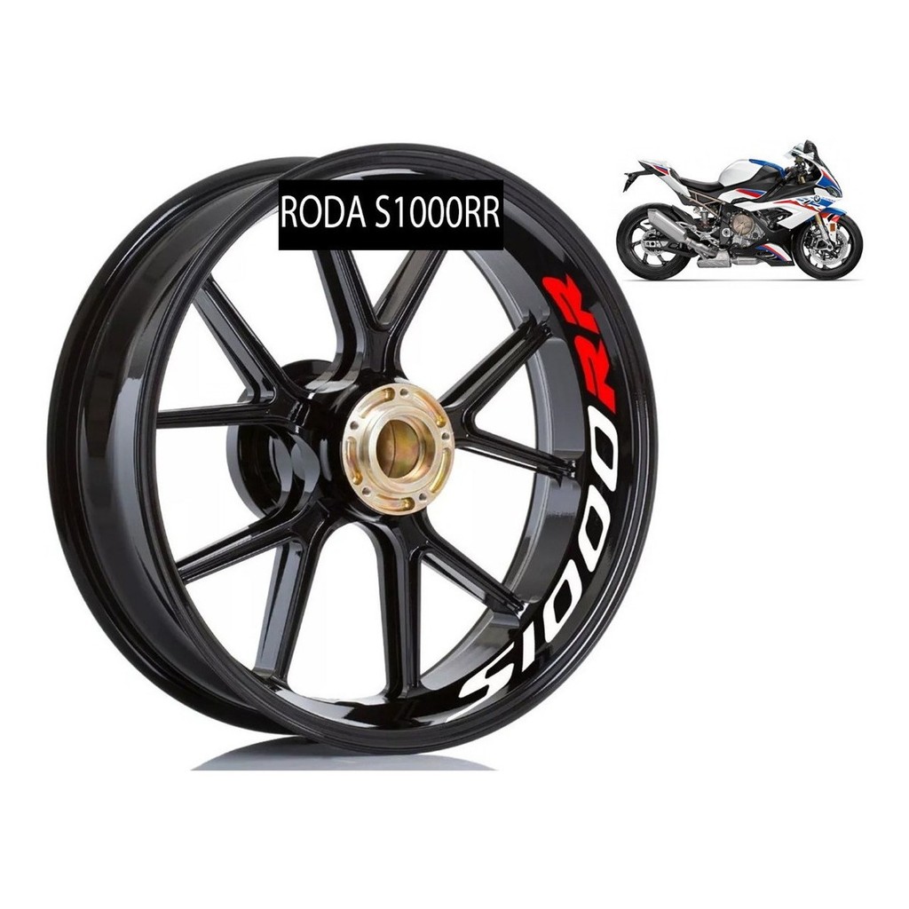 Adesivo Premium Roda Moto Bmw S1000rr S 1000rr S 1000 Rr