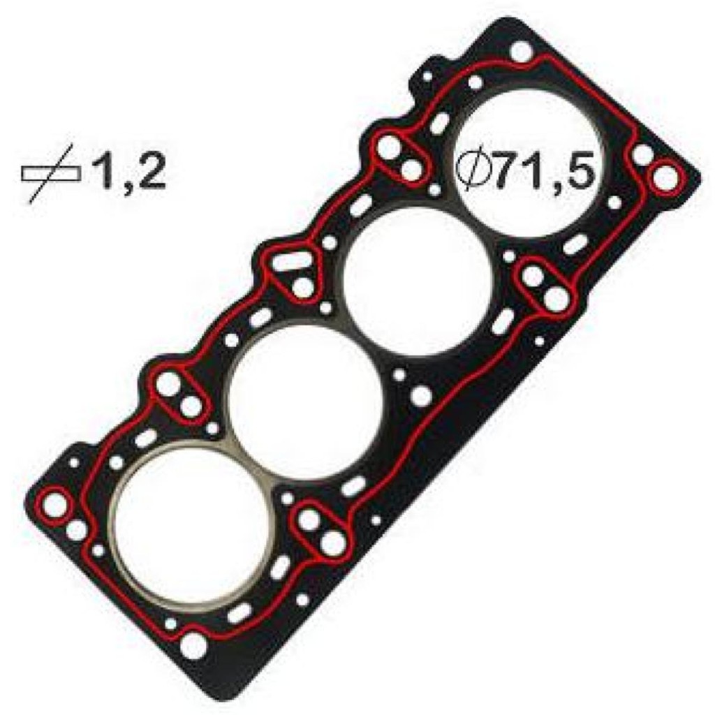 Detalhes do Junta do cabeçote Fiat Palio 2000 a 2019 BASTOS 141549PK