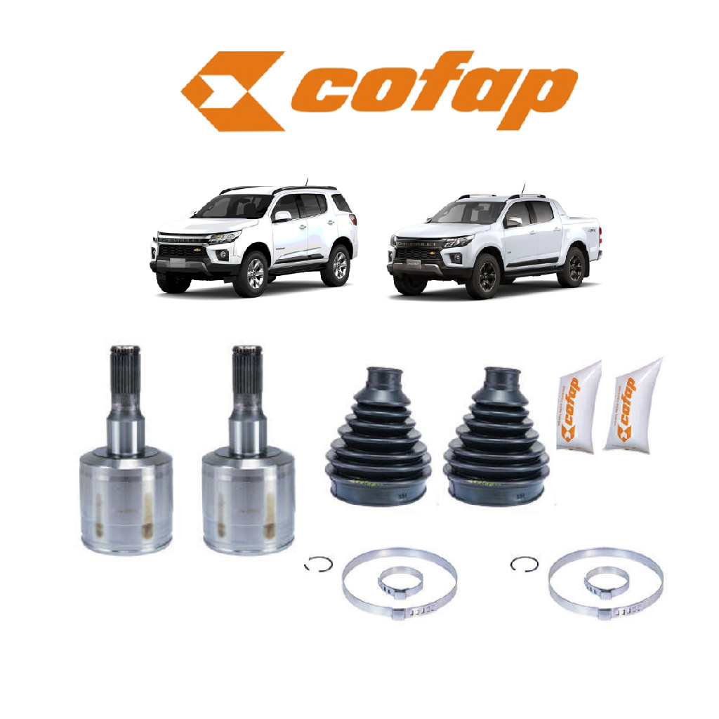 02 Junta Homocinética Deslizante Lado Câmbio 28x28 Cofap S10 2017 Dianteiro