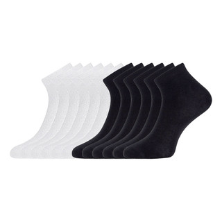 Kit 12 Pares Meia Soquete Cano Curto Unissex Atacado Cores
