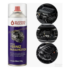 Protetor Verniz Motor Spray Silicones Paulista 300ml