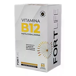 Vitamina B12 Metilcobalamina 300MG 60CAP - FORTLIFE