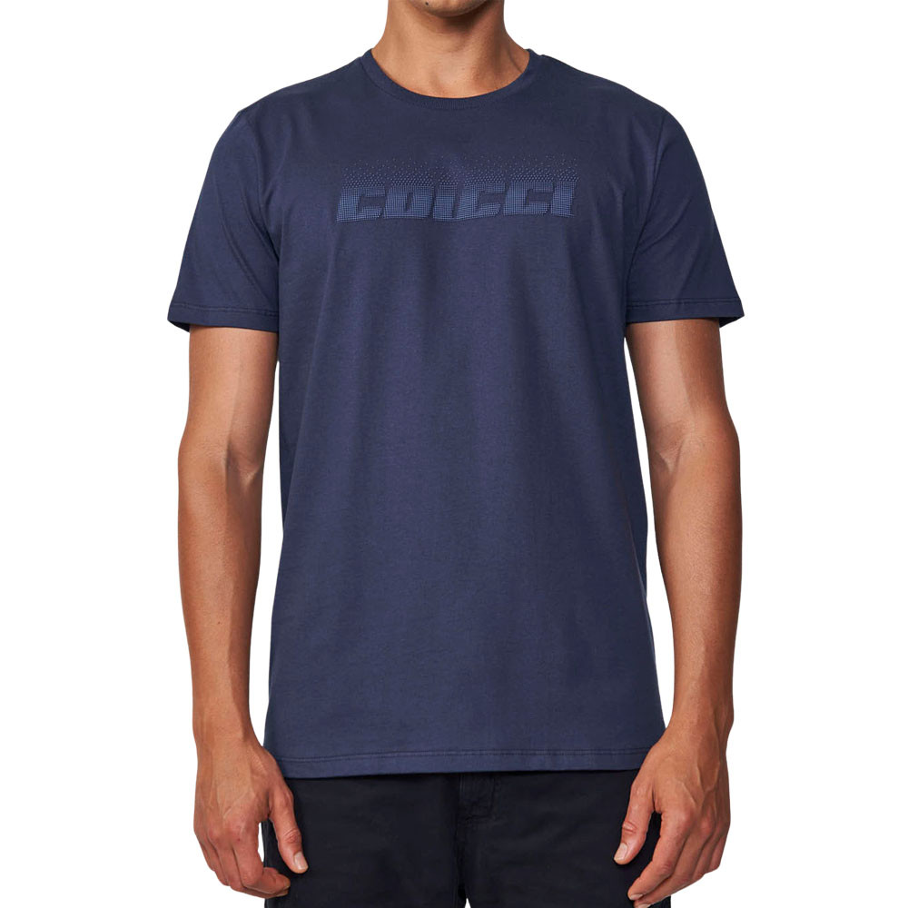 Camiseta Colcci Algodão Logo Texturizado
