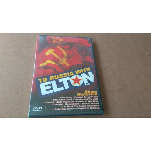Dvd Elton John - To Russia With Elton John  ( Lacrado )