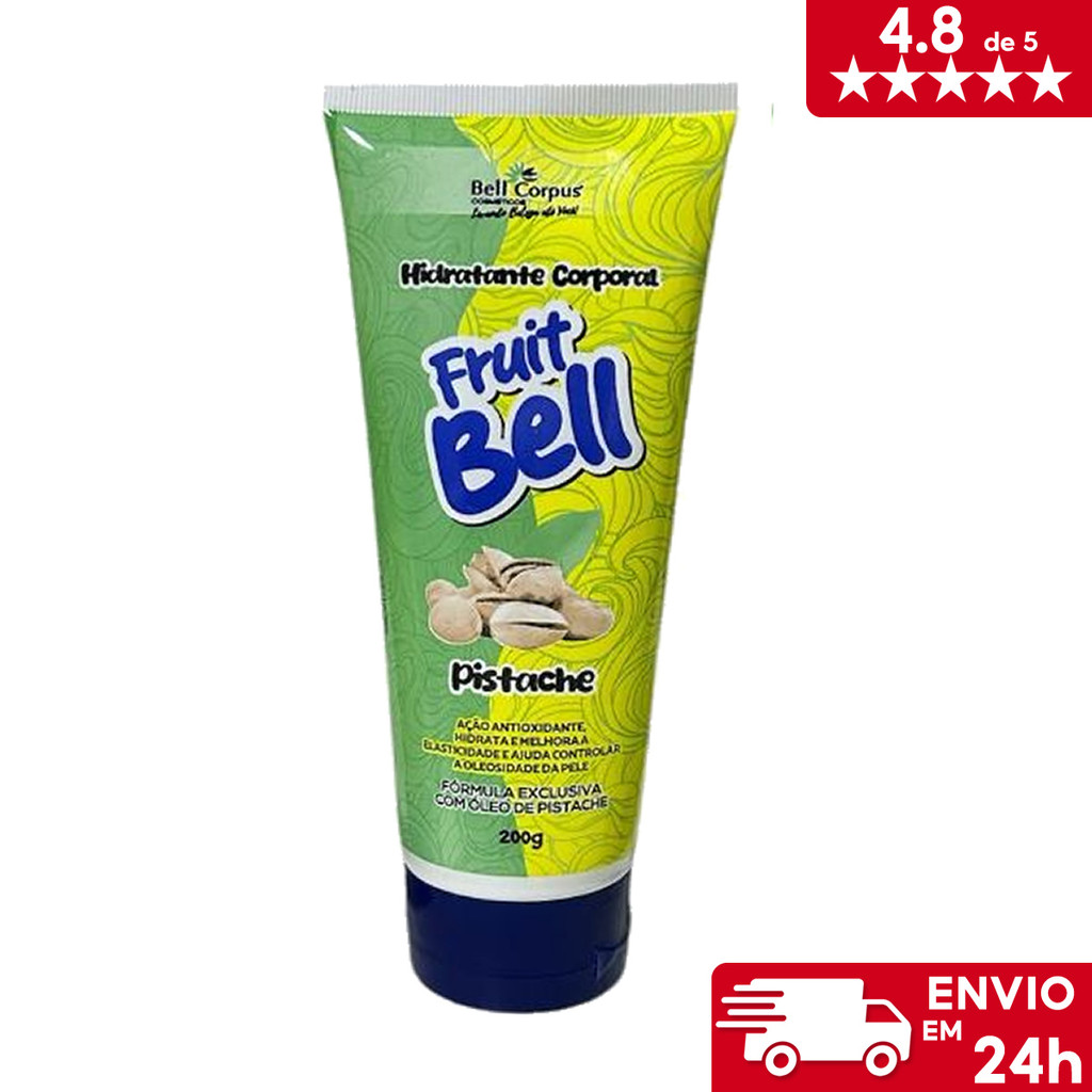 Loção Hidratante Corporal FRUIT BELL PISTACHE - Bell Corpus - Hydrata+