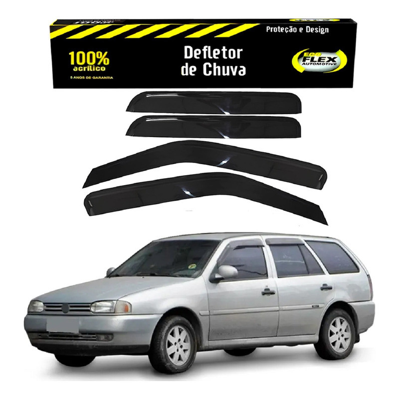 Calha Defletor Chuva Parati G2 1.0 1.6 4 Portas 1995 A 2000