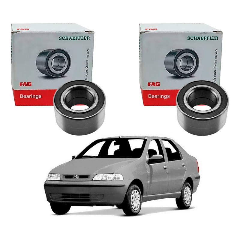 Par Rolamento Dianteiro Siena 1.0 1.3 2001 A 2004 em Oferta na Shopee