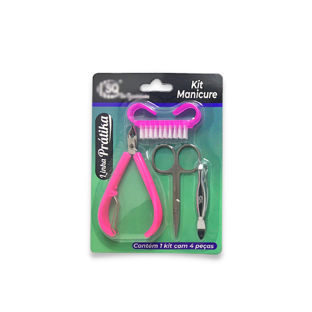 Kit Manicure 4 Peças Sq3447