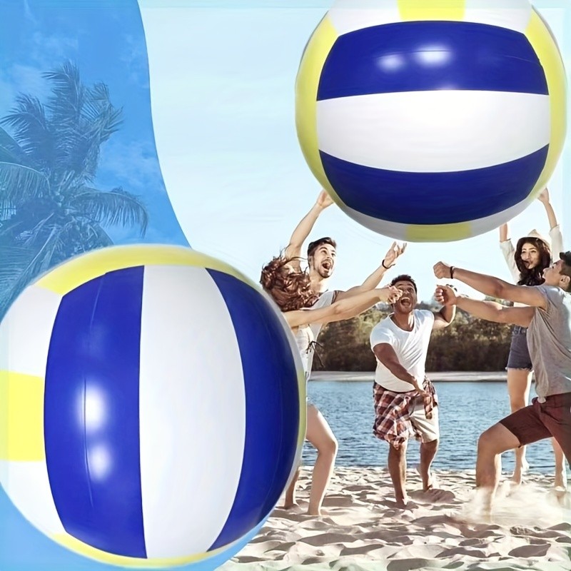 PVC Durável Do Brinquedo Inflável Gigante Voleibol Da Praia De 70.1cm Perfeito Para Festas Ao Ar Livre