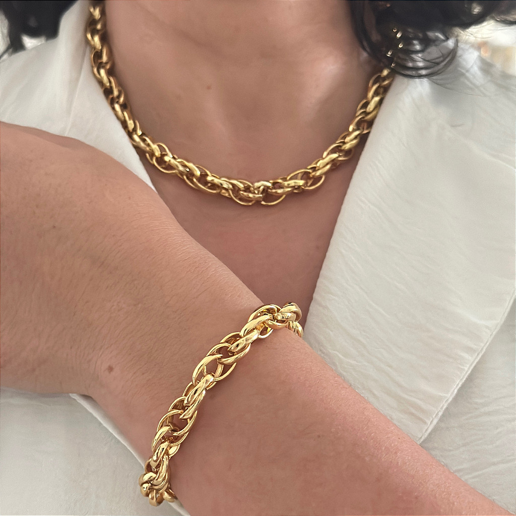 Pulseira Corrente Grossa Feminina: Onde Comprar | BuscaProdutos
