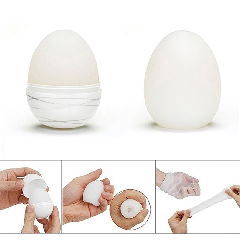 Masturbador Masculino Egg Sexshop Ovo Do Prazer Punheta Sex Shop — imagem 2 de 2