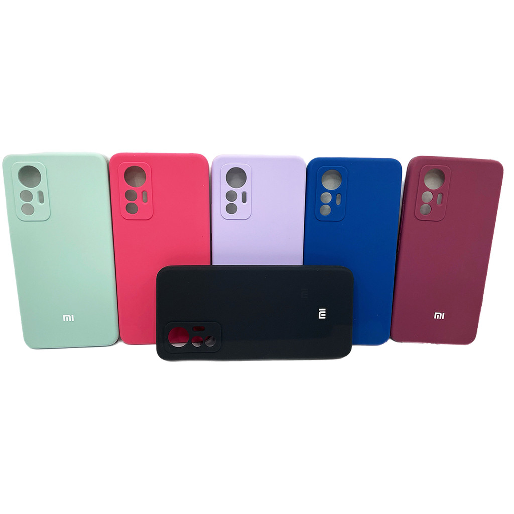 Capa Silicone Veludo Anti Impacto Para Xiaomi Mi 12 Lite