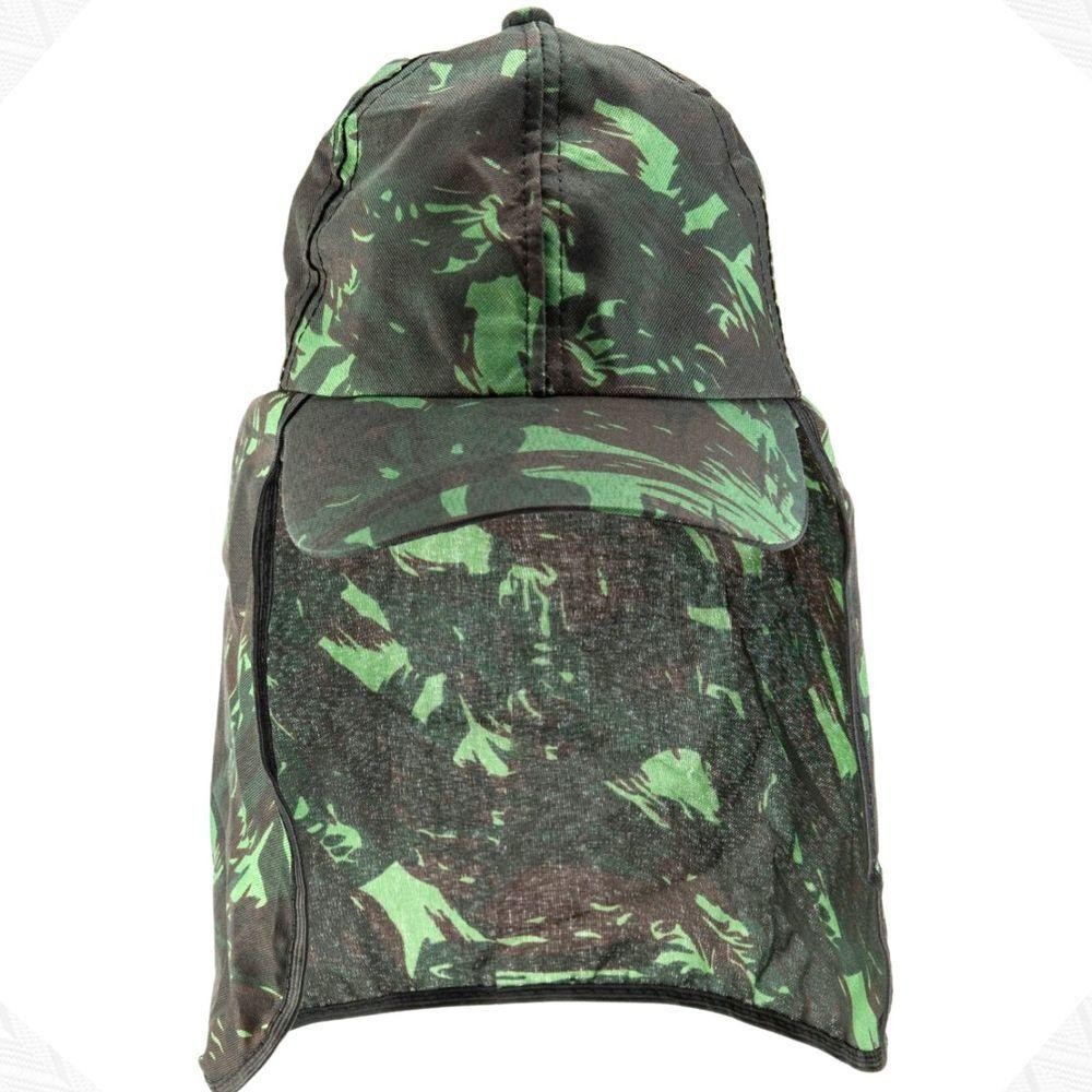 Boné Com Proteção Solar Nuca Pescoço Pesca Chapéu Pescador - Fashion Accessories
