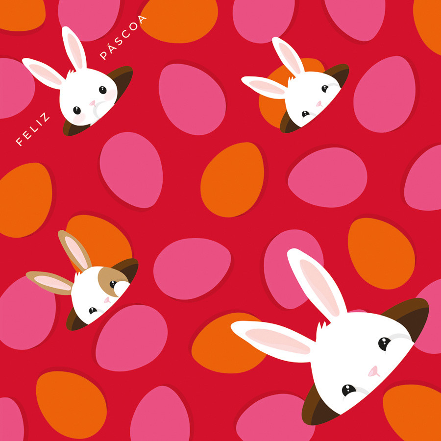 Saco Express 35x35cm para Ovos de 250g a 350g - Coelhinho Sai da Toca Rosa - 5 unidades - Cromus - Rizzo em Oferta na Shopee