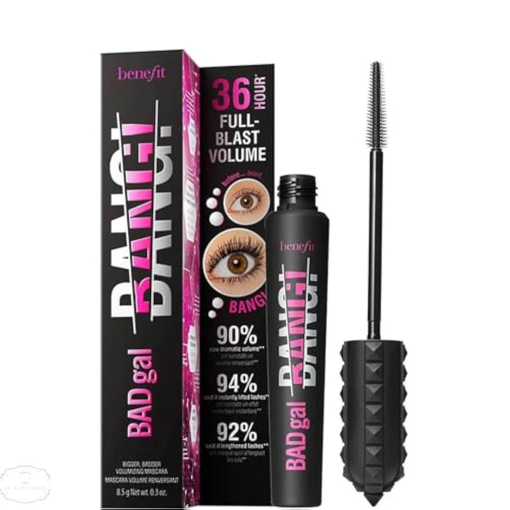 Máscara Volumizante Benefit Bad Gal Bang , Tamanho Regular , 0.3 Fl Oz , Preta em Oferta na Shopee