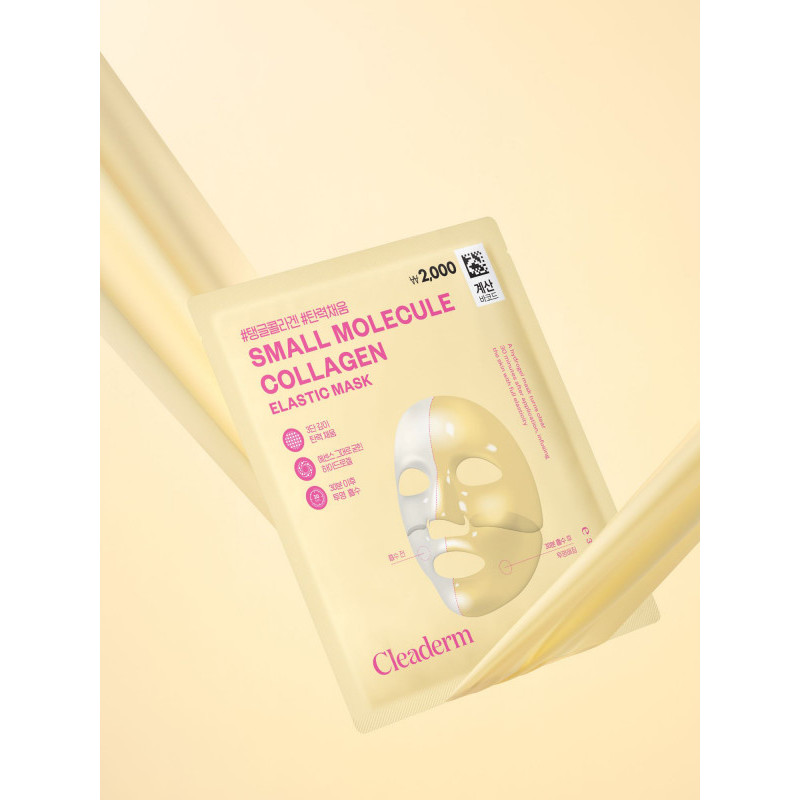 [Saúde CKD ☆ Coreia] Máscara Reafirmante De Colágeno Baixo Molecular Cliderm 33g/Elasticidade Boost/Em Folha Hidratante 