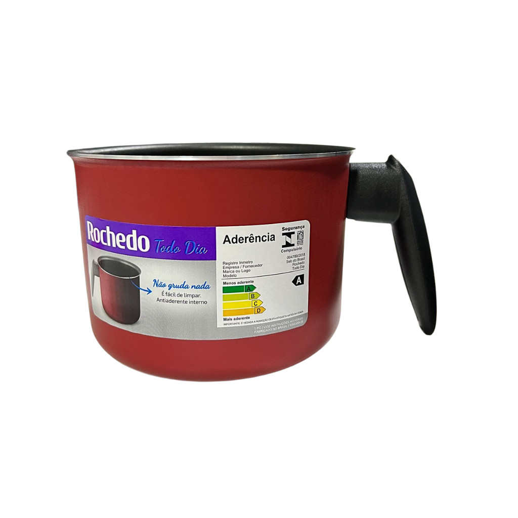 Fervedor Rochedo Todo Dia 14CM 1,6L Verm em Oferta na Shopee
