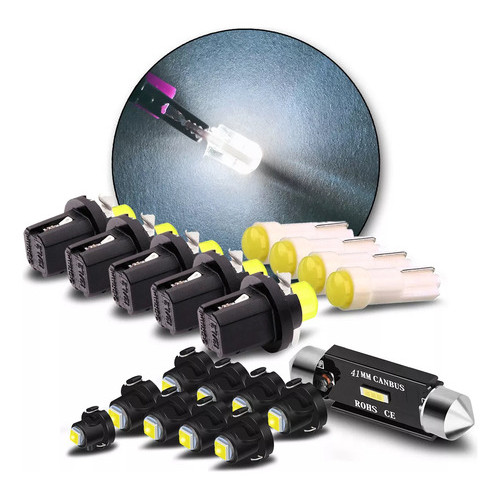 18 Led Botões Vidro Elétrico Farol Painel Teto Ar S10 Blazer