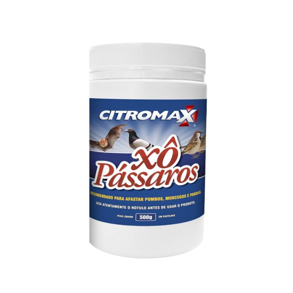 Citromax Xô Passaros 500g Afasta Pássaros