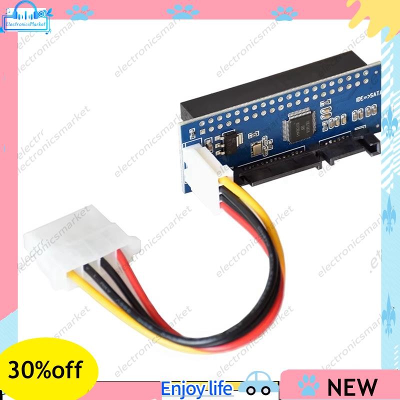 🌹Adaptador HDD 3.5 IDE Para SATA Conversor De Disco Rígido PATA 39/40Pin 22Pin Conector Com Cabo De Dados