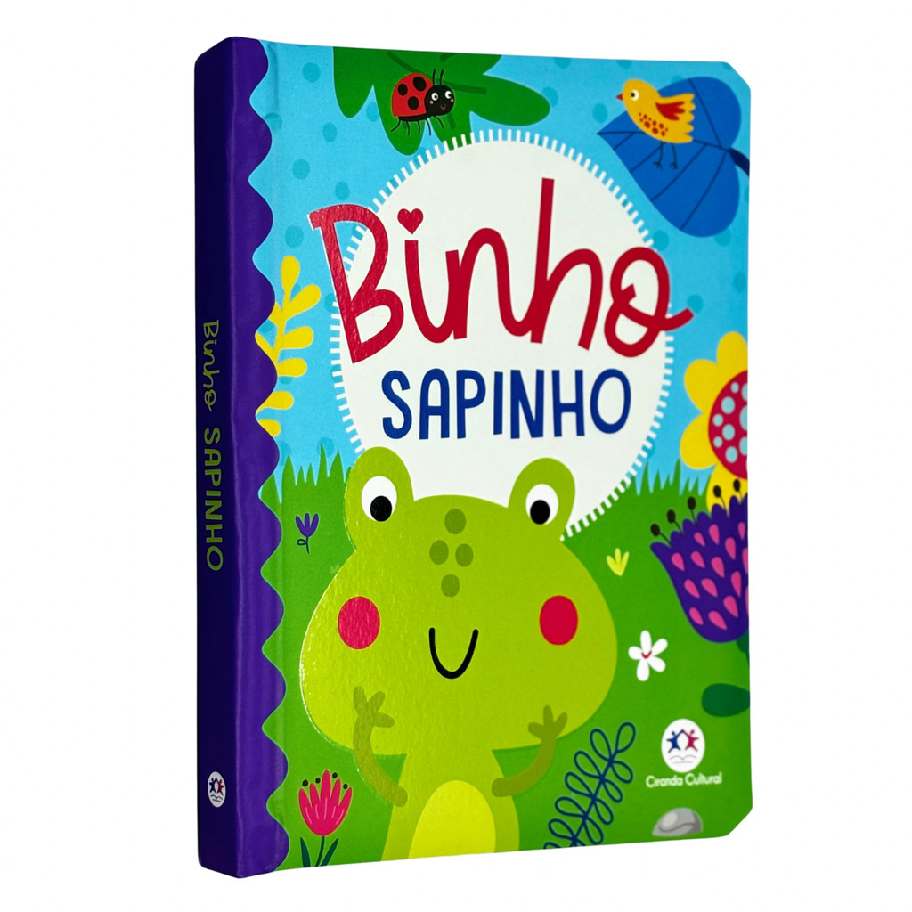 Binho Sapinho - Rebbet! Faz o Sapinho - Livro Infantil